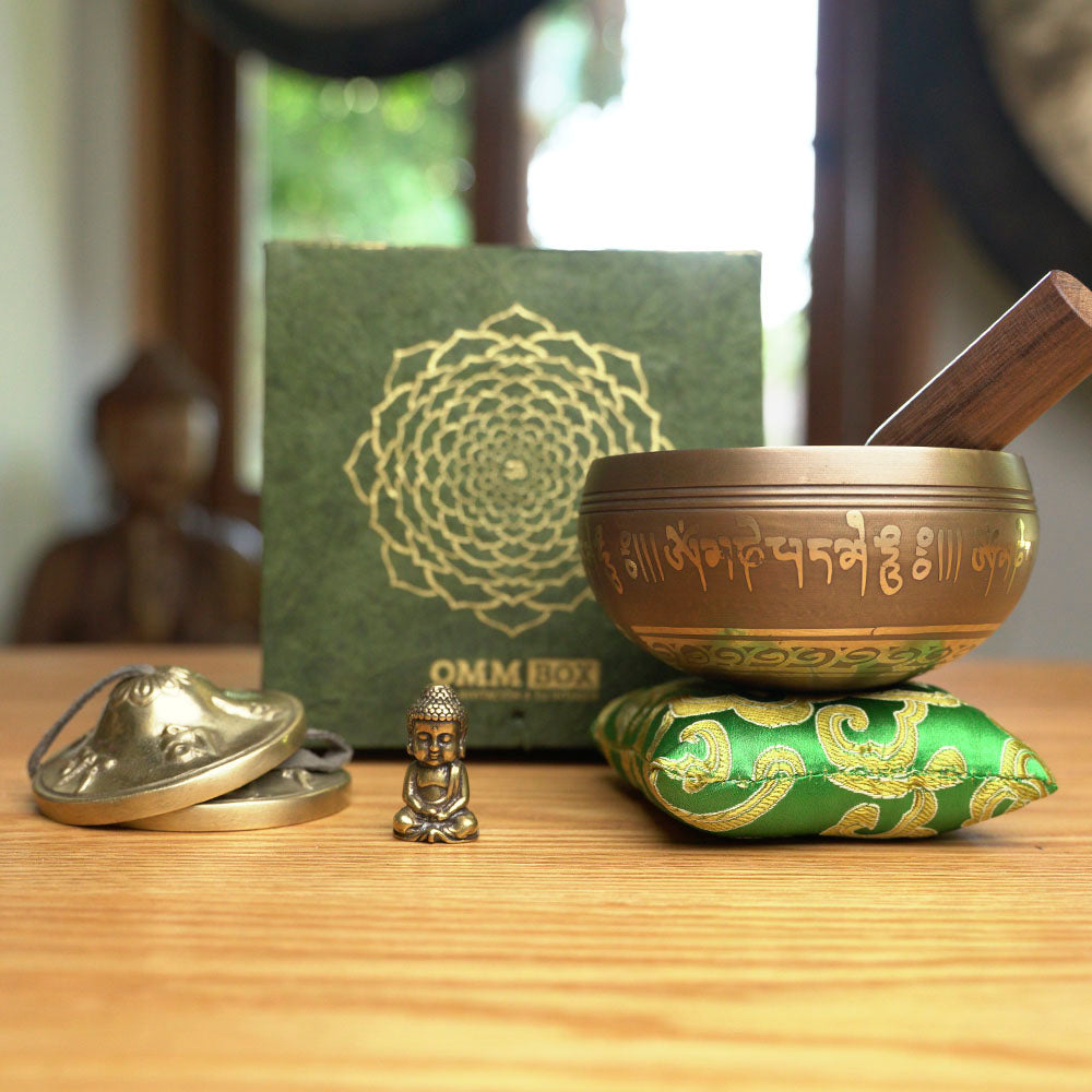 KIT OMM BOX "ANAHATA" + TINGSHA Y BUDITA FORTUNA