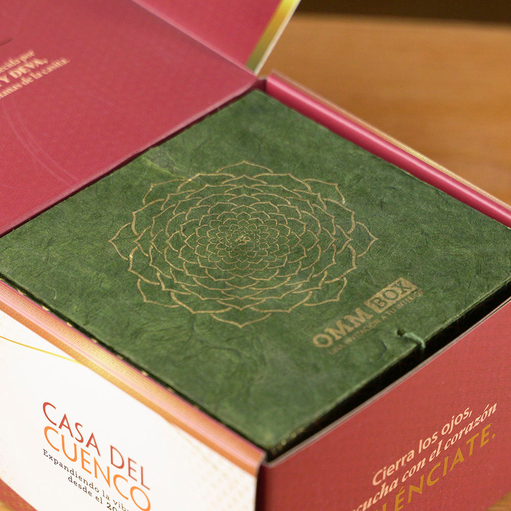 OMM BOX 💚 "ANAHATA" - 9 CM