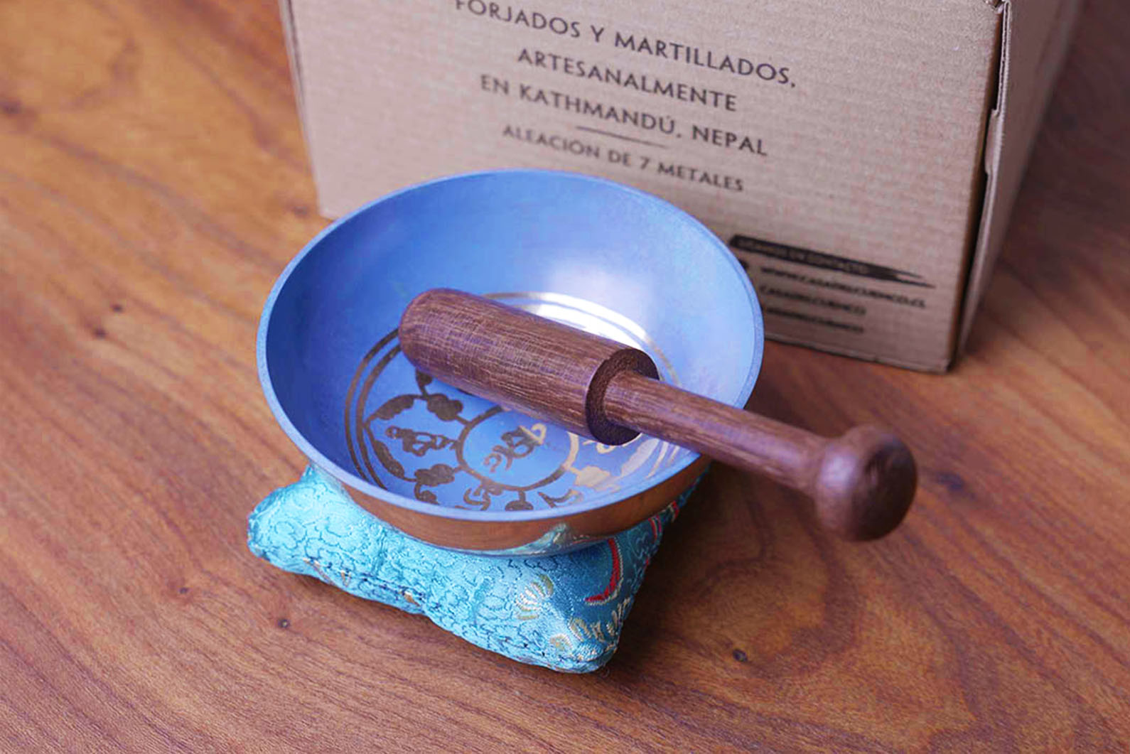 Manipuri Mini Bowl 9.5 cm (Blue)