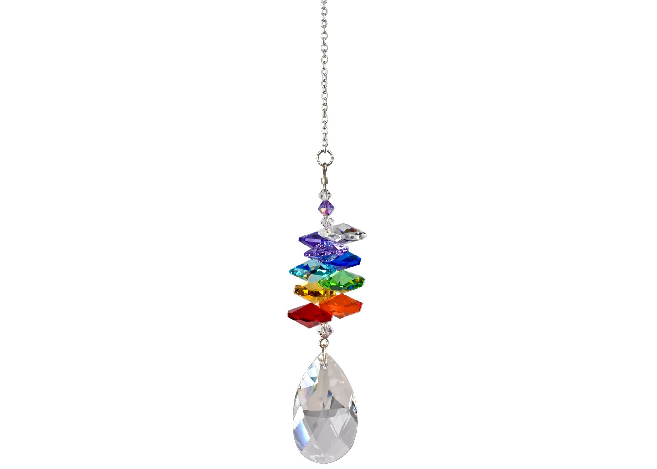 Rainbow Crystal Suncatcher (Almond)