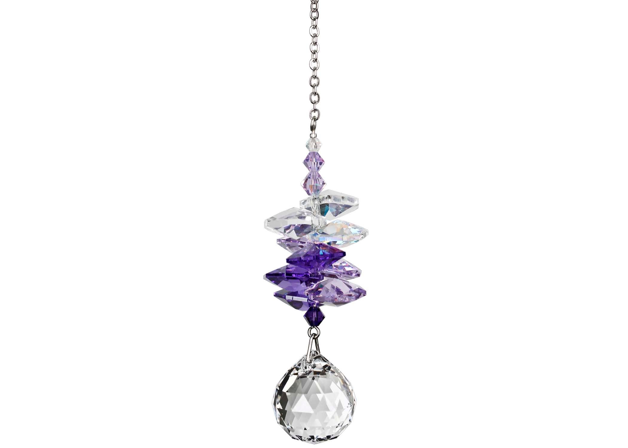 Crystal Suncatcher - Dawn (Purple)