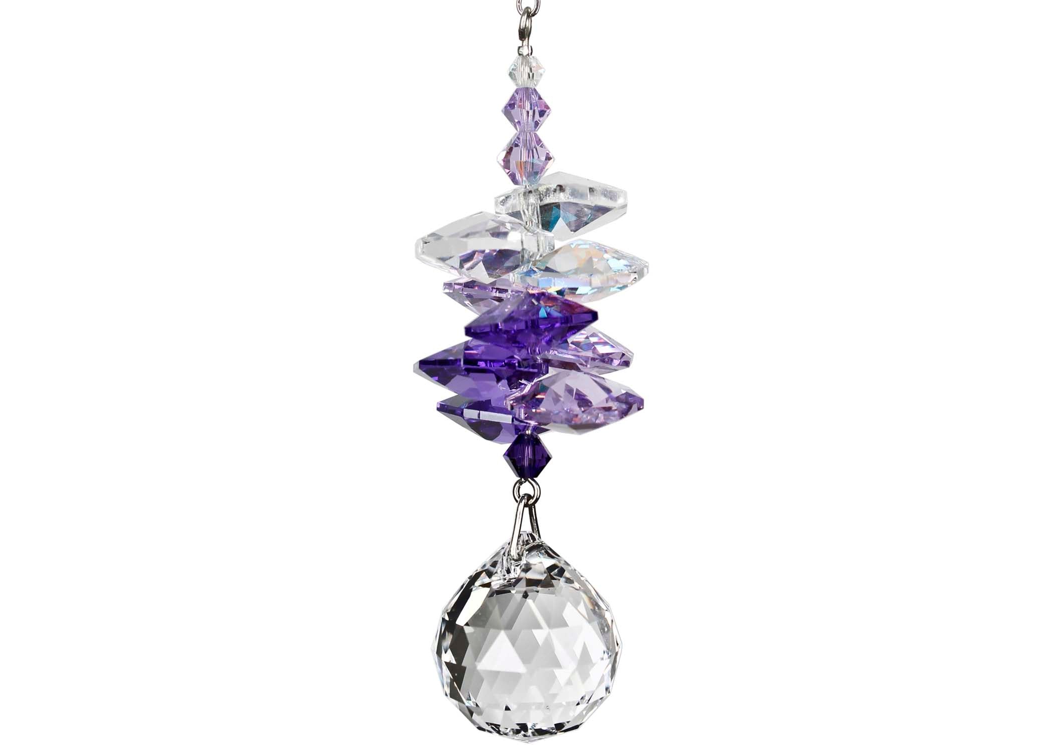 Crystal Suncatcher - Dawn (roxo)