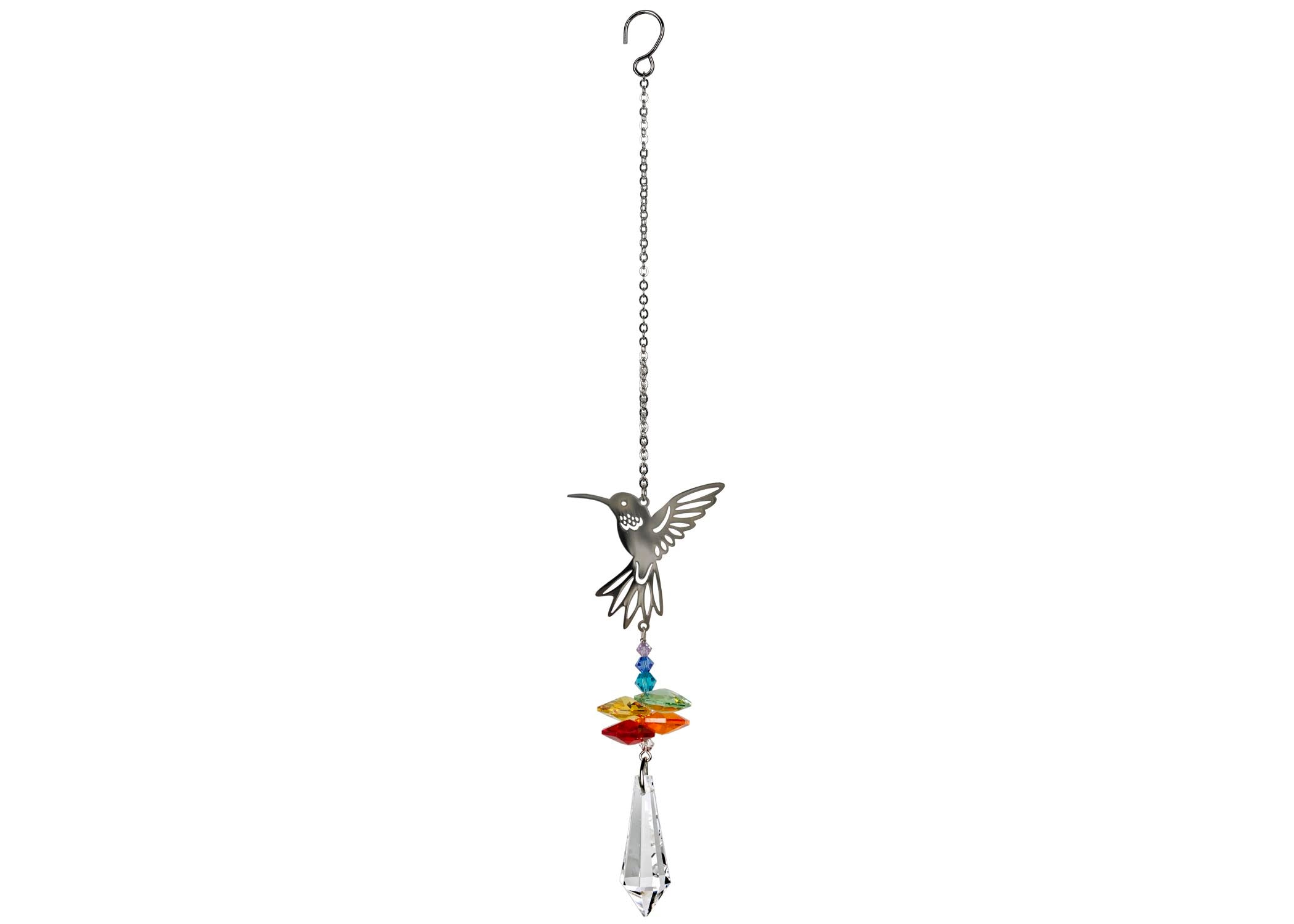 Crystal Suncatcher - Hummingbird
