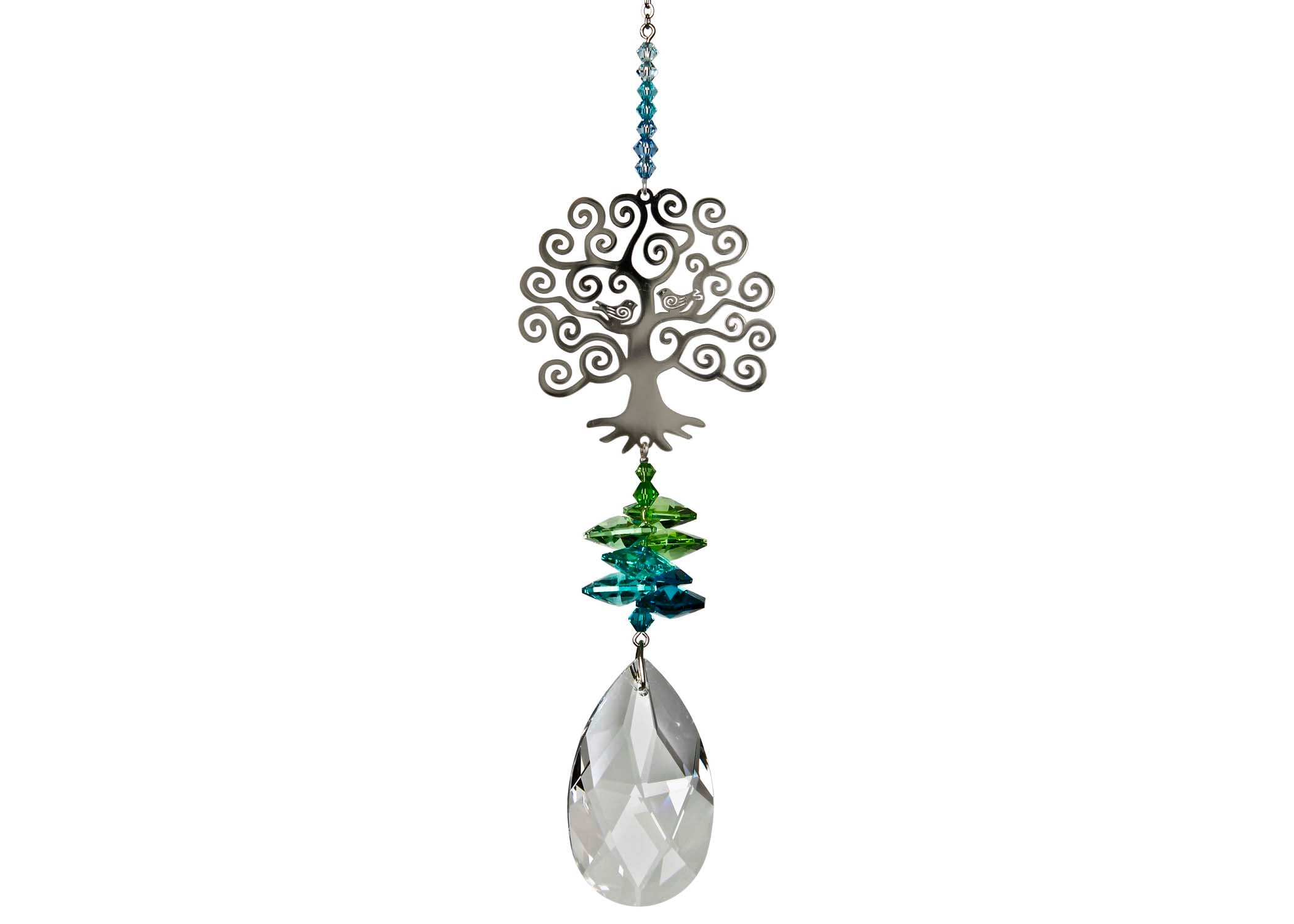 Crystal Suncatcher - Tree of Life (L)