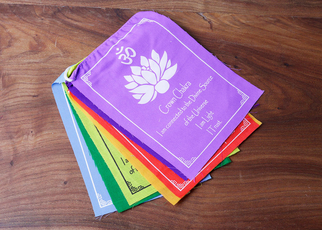 BANDERA 7 CHAKRAS - MEDIANA